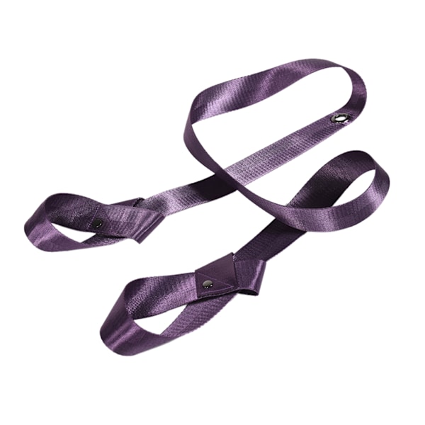 Säädettävä olkahihna joogamatolle, joogaliinan kantohihna Purple