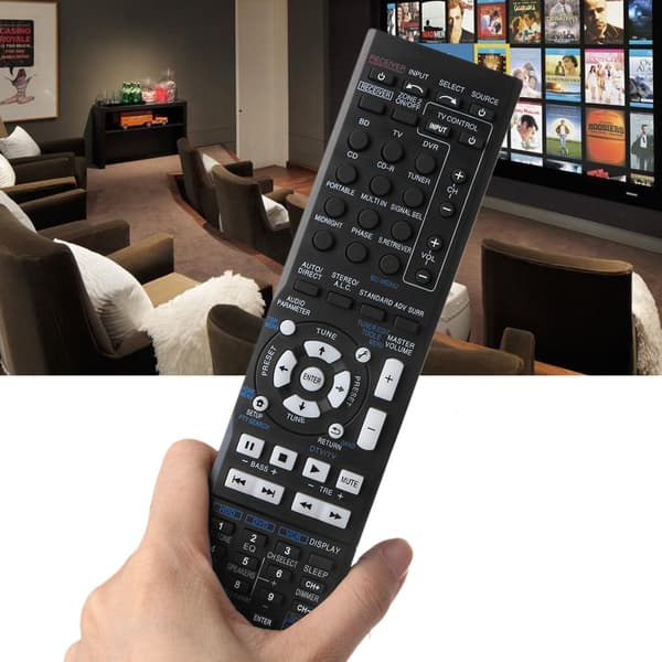 Fjernkontroll Universal for Pioneer AV-mottaker Erstatning for AXD7568