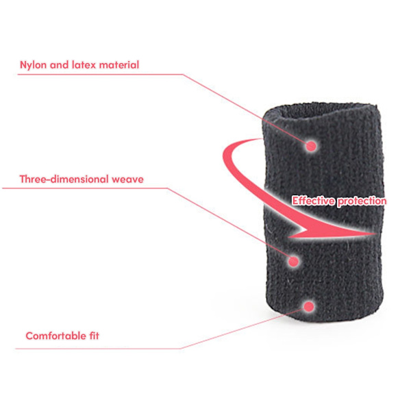 10 st fingerstöd tumskydd finger sleeves finger sleeves skydd sport finger sleeves Color