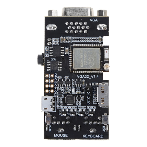 VGA til ESP32 V1.4 Controller PS/2 mus og tastatur grafikbibliotek spilmotor og ANSI/VT terminal til ESP32