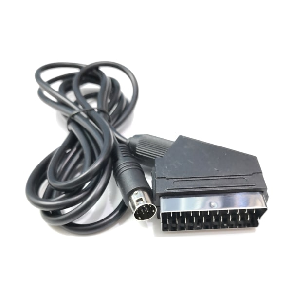 Udskiftning af ægte RGB SCART-kabel-tv AV-ledningstilslutningskabel til SEGA MD2-spilkonsoller Udskiftningsdel