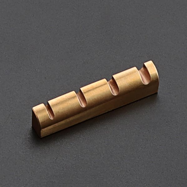 Pre-Slotted Brass Nuts Replacement 4 String Electric Bass Guitar Top Nut