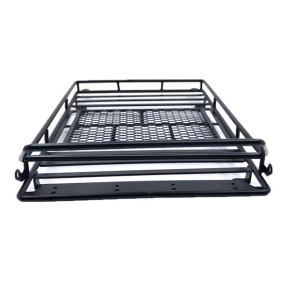 Bagage til bærer tagbøjler med LED lysstang til 1/10 RC larvevogn Axial SCX10 90046 TRX4