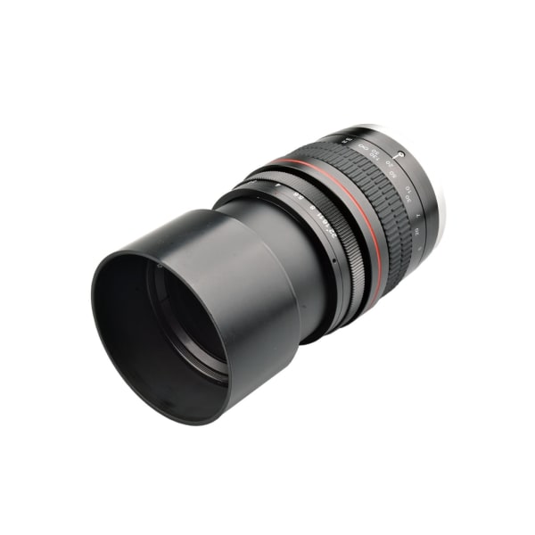 Teleobjektiv med stor bländare 135 mm F2.8 Manuell fokusobjektiv Enkel att fixa Kameratillbehör som passar för 7DII 77D 760D 6D null - FOR Canon