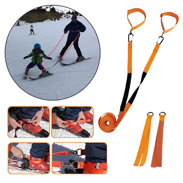 Copilots Ski Trainer - Ett smart sätt att börja åka skidor Black