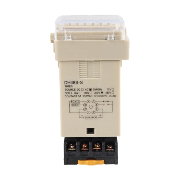 12V 24V 220V LCD Digital Programmerbar Kontrol Power Timer Switch Relæ