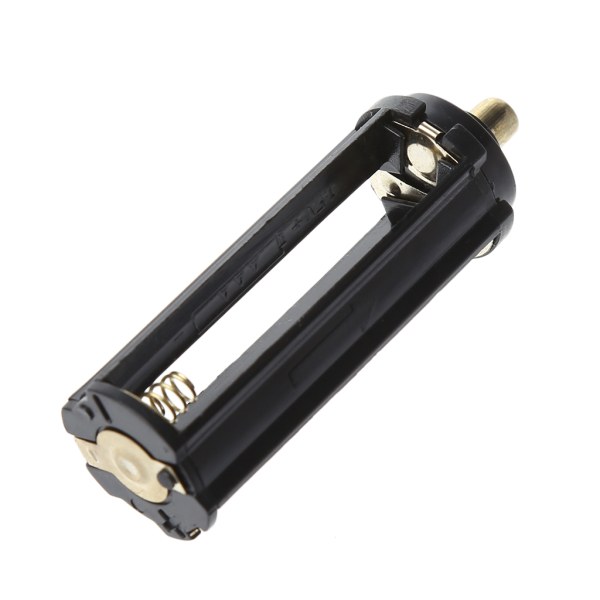 Cylindrisk type plastik batteriholder til 3x AAA til 18650 batterikonverter