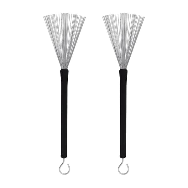 Tromme Wire Brush Trommebørste+Nylon Trommestik+Bundle Stick+Opbevaringspose Sæt