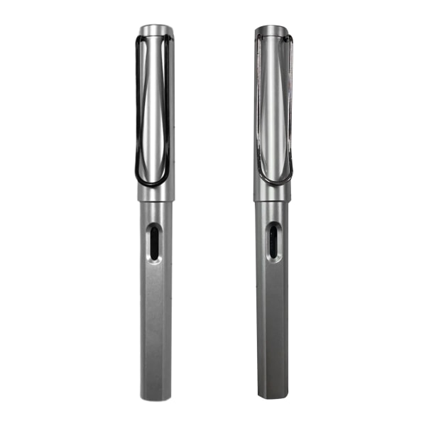 Reservoarpenna Plastsimulering Metall för Touch Lyx Herr 0,38 mm Kalligrafi Hållbar för Hemmaskolan Kontor Skriva Su