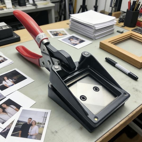 Profesjonell 50x50mm bildekutter inkludert herdet stålblad for myknet
