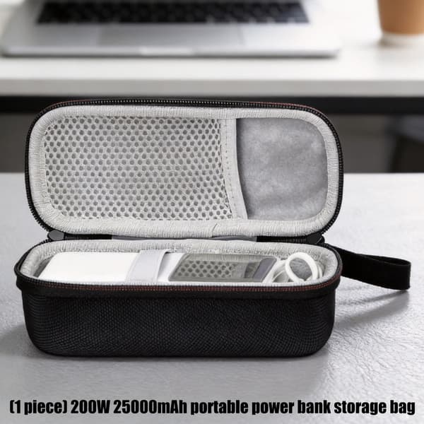 Slankere og robust bæretaske til 200W 25000mAh PB728 mobile opladere