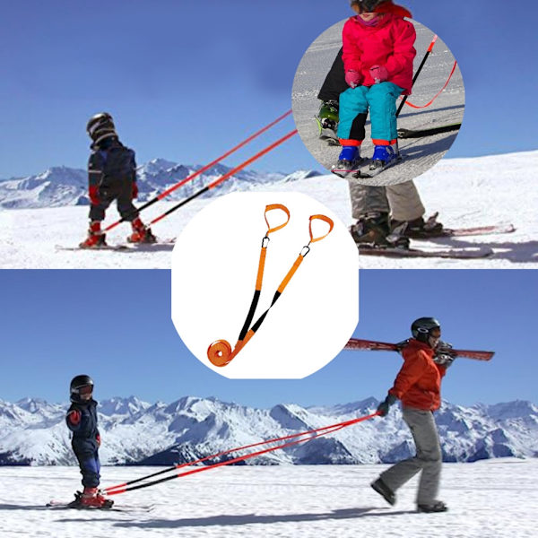 Copilots Ski Trainer - Ett smart sätt att börja åka skidor Black