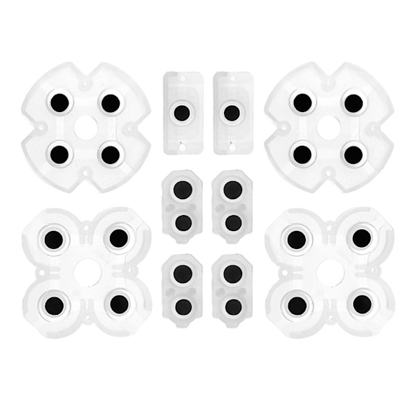 Udskiftningscontroller gummi ledende knapper D-pad til PS4Controller JDS-050
