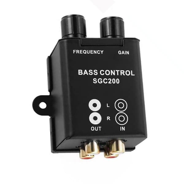 Bil Regulator Förstärkare Bas Subwoofer Stereo Kontroller Baskontroller