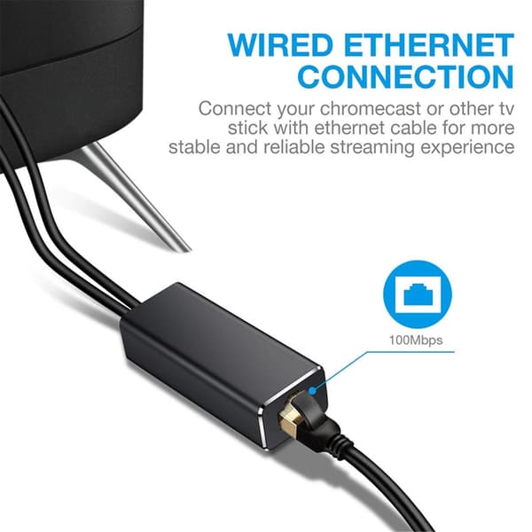 USB 2.0 + USB 5-nastainen Ethernet-sovitin 100 Mbps Ethernet-sovitin RJ45-verkkoyhteys