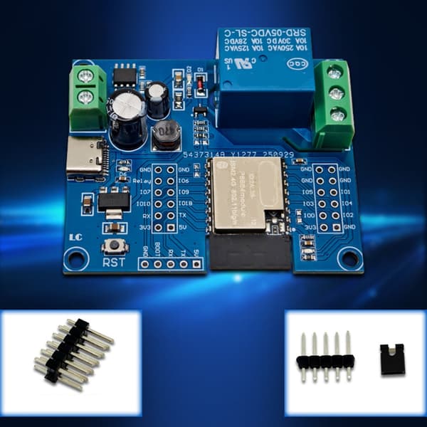 Ohjelmoitava relemoduuli C2- ja GPIO-laajennuksella