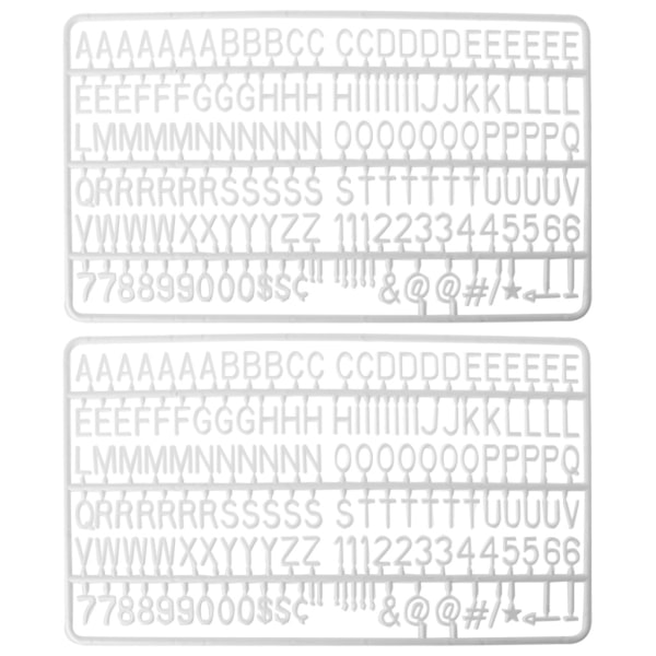 Bokstäver i plast Brevtavla Matchande bokstäver Heminredning Tillbehör Siffror