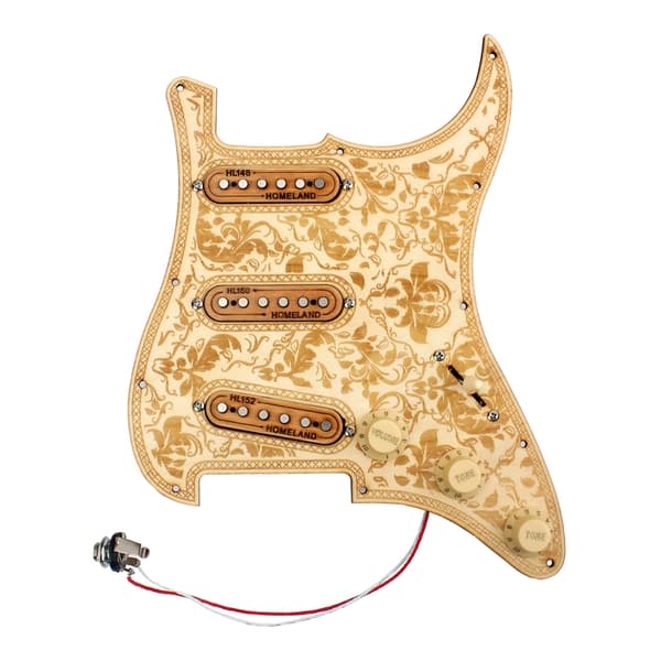 3st Elektriska Gitarr Pickuper Lönnträ Hals Mellan Stall Single Coil Pickuper