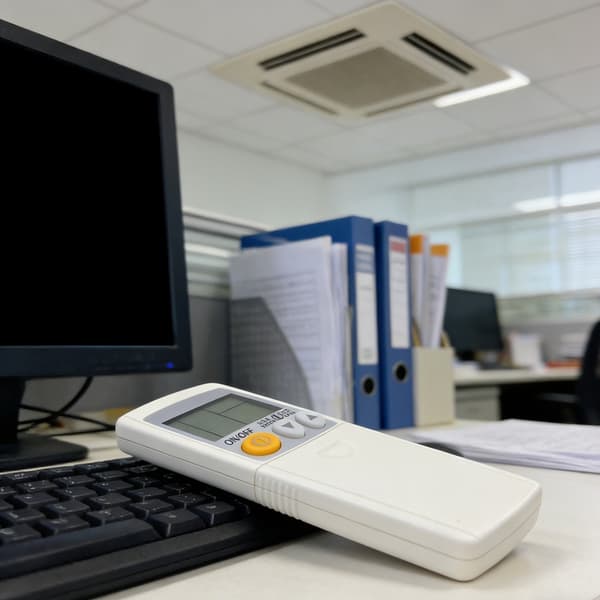 Ergonomisk fjernkontroll med rask respons-knapp og energisparefunksjon