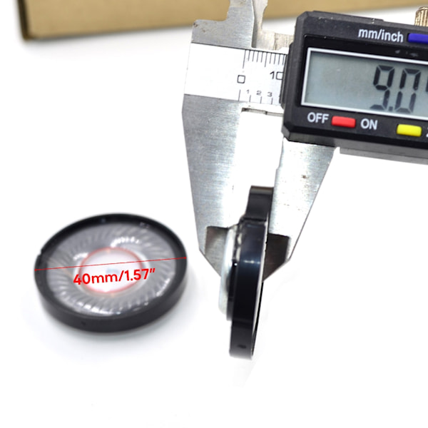 33 Ohmin DIY-kaiutin, 40 mm pyöreä kaiutinelementti Studio 2 ja 3 -kuulokkeille