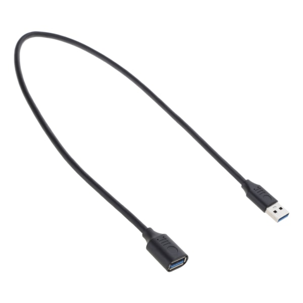 USB3.0 förlängningssladd förlängningskabel för PC, bärbar dator, TV, telefon, hårddisk, mus, tangentbord, U-skiva hållbart plastmaterial 0.5m