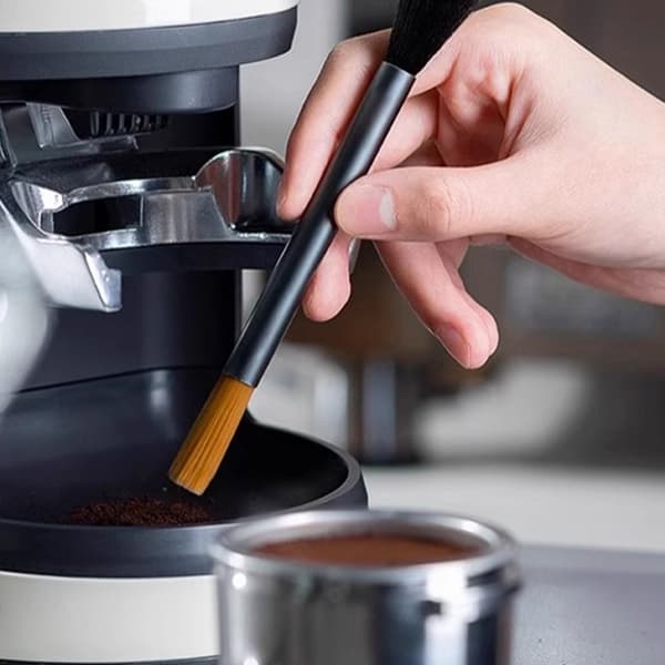 Kaffeutstyrsbørste og luftblåser manuell kaffekvernbørste