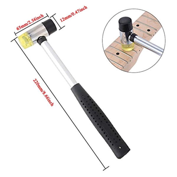 Gitarr Luthier Verktyg, Fret Crowning Luthier Fil Rocker, Fingerboard Protector F