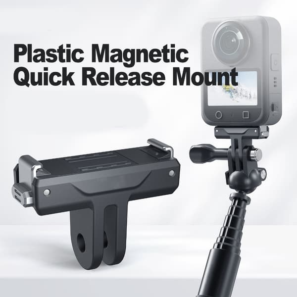 Magnetisk Quick Release Adapter Mount til 360 Action Kamera Tilslutning