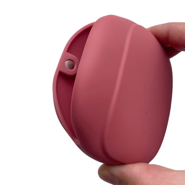 Praktisk opbevaringstaske i silikone til Wire Headset nøgle og kabel Light gray
