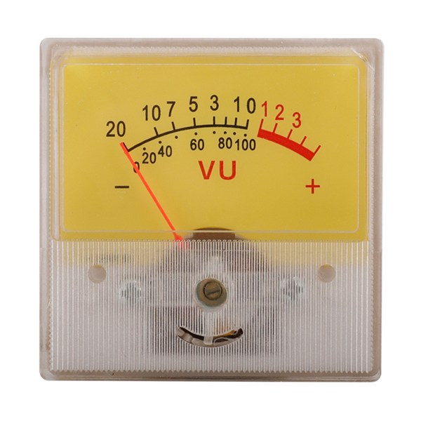 Uppgraderad VU Level Meter 500uA Pointer Digital DB Tube Amplifier Meter Ljudvolymmätare Power för hemmabio