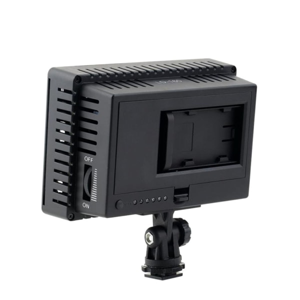 LD-160 LED-videoljus, bärbara videolampor på kameran 5400 / 3200K Dimbar Vlog-ljus för DSLR-kamera videokamera