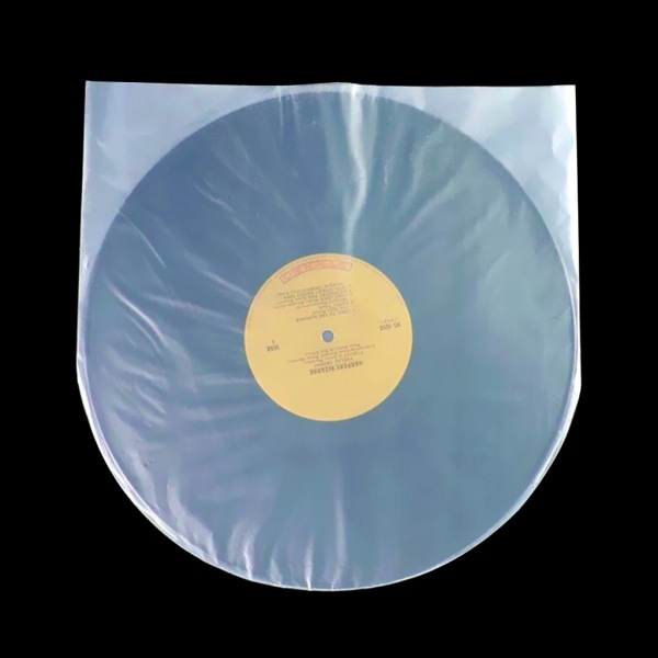 50 st Antistatisk polyeten inre hållare för Lp Vinyl för skydd Förvaringspåsar Håller borta smuts, cover för pr