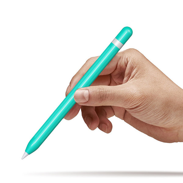 För Apple Pencil 2 1:a 2:a för case Pencil Skin Tablet for Touch Stylus Penna Skyddsfodral cover Bärbar mjuk silikon Pink