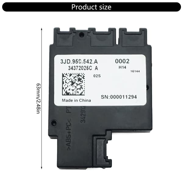 Nem installation Lane Keeping Control Unit Erstat 3JD959542A til Magotan