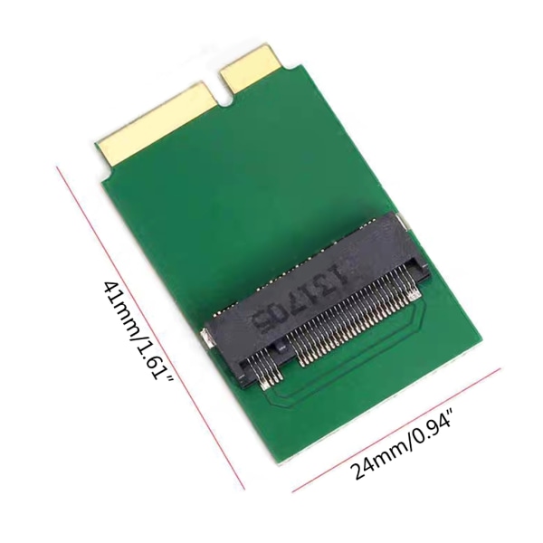 M.2 NGFF SATA SSD-adapterkort för 2012 M.2 SSD-adapterkontakt