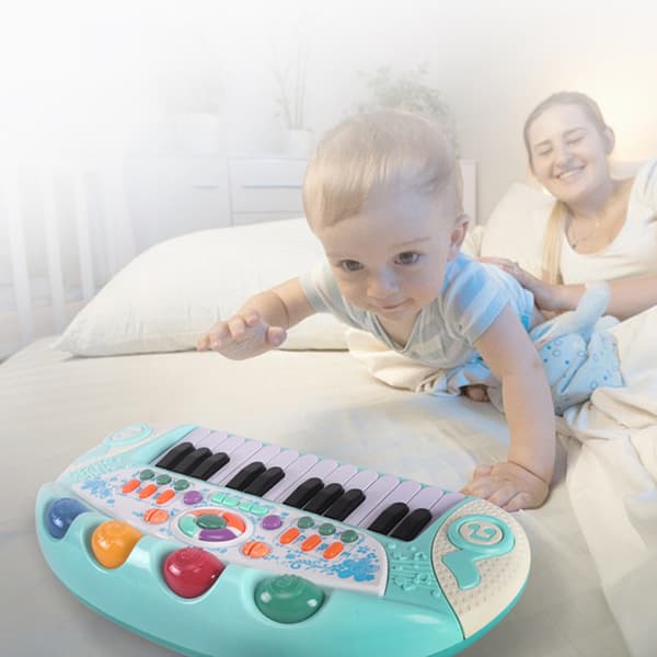 Børns dynamiske belysning forbedrer intelligens klaverlegetøj lys farvedesign