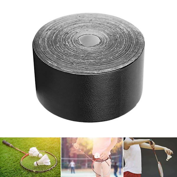 Beskyttelse af ketsjerhoved - Beskyttende tape til ketsjere - Tennis ketsjertape - Beskyttelse Black