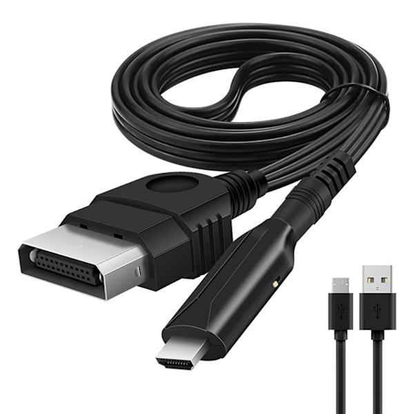 XBOX till HDMI-kompatibel Converter Video Box Audio Adapter Kabel för PC-projektor