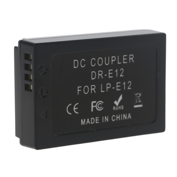 Kamera Extern Power Typ-C till för LP E12 Dummy Batteri för M2 M10 M50