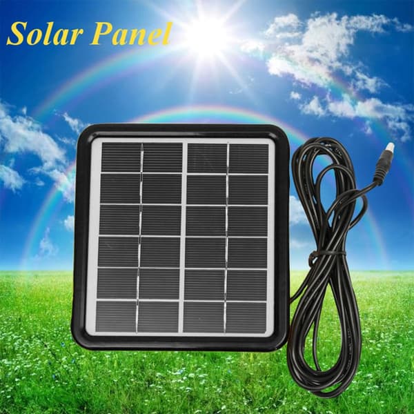 Tynn Solcellepanel 2W Permanent Bygning For Eventyrere