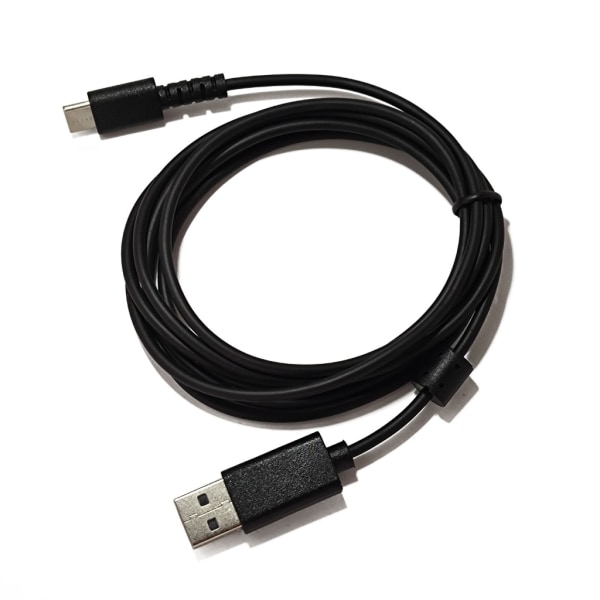 Typ-C till USB -sladd för Logitech GPRO X Wireless Headset Headset Laddningssladd Black