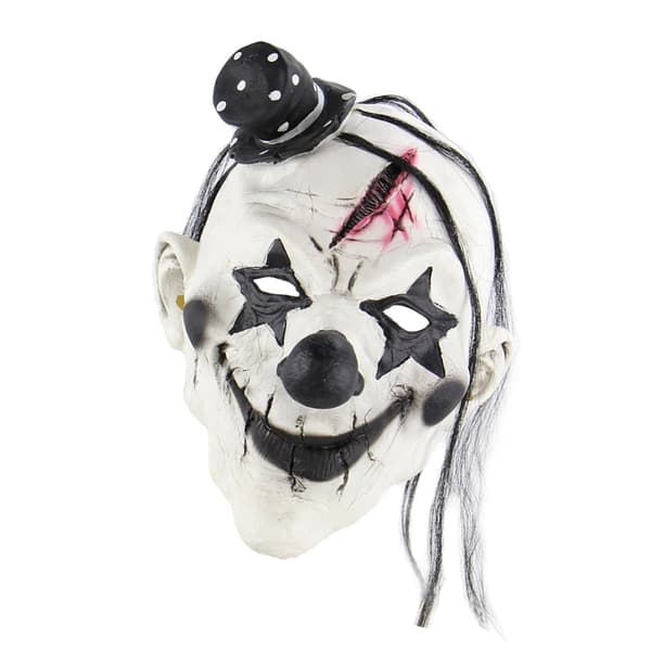 Djævle Klovn Latex Terror Maske