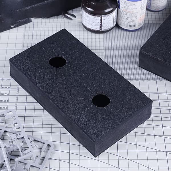EVA Maling Cement Flaskeholder Organizer til Modelbygningsentusiaster