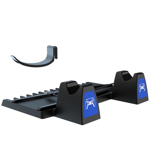 Til controller ladestation, ladestation til DualSense controller, dobbelt controller ladestander