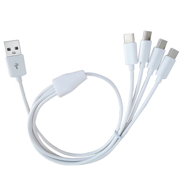 Useita latausta varten USB Type C -sovitin 50 cm 4 in 1 USB Type C -latauskaapeli