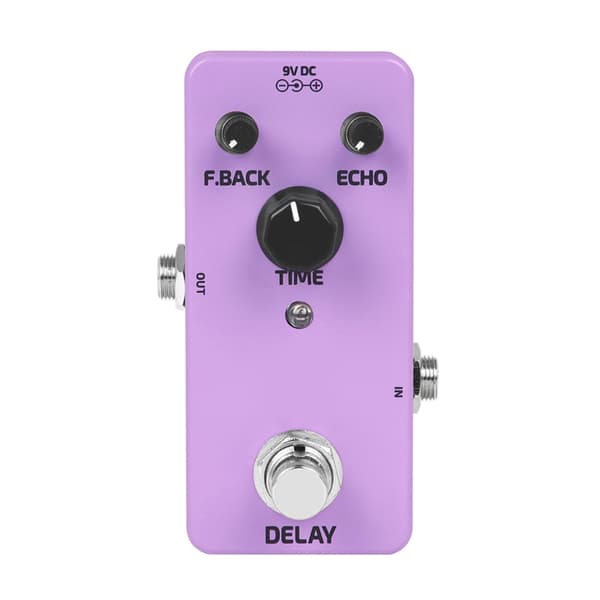 DC9V Mini Single Effect Pedaler Gitar Delay Pedal Delay Gitar Effektpedal