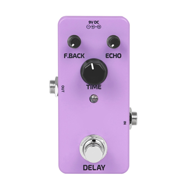 DC9V Mini Single Effect Pedaler Guitar Delay Pedal Delay Guitar Effektpedal