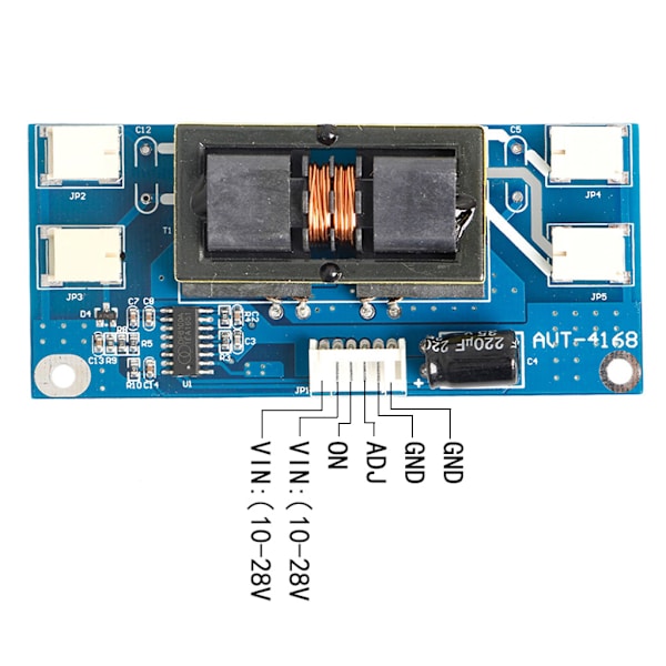 4 CCFL-lampor Bakgrundsbelysning Universal Laptop LCD Inverter 10-30 V För 15-24\" Skärm