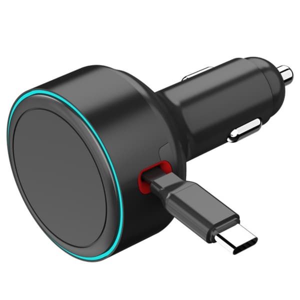 60W USB C billadere i aluminiumskonstruksjon ladeadapter