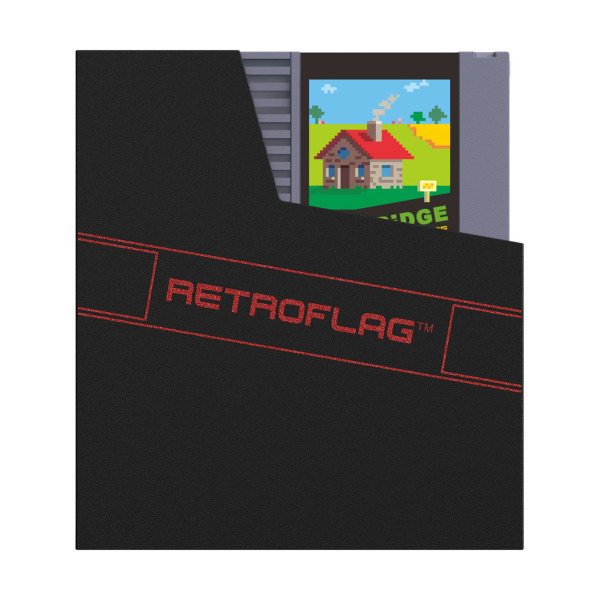 NES Cartridge Style HDD-hölje för NESPi 4/Raspberry Pi PC Laptop TV-spelare Kompatibel OS för Windows/MS/Linux Black